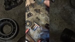 ремонт привода масляного насоса т-25,размер шариков и втулки.
