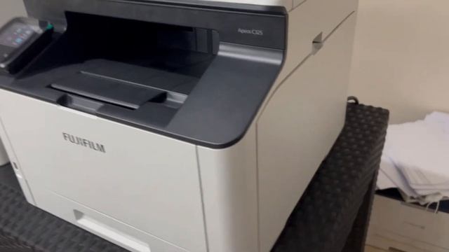 Fujifilm ApeosPort C325z Color Printer Copier & Scanner Machine смотреть онлайн