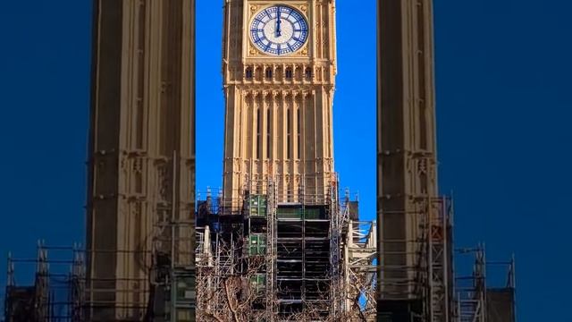 Биг Бен/Big Ben уже наполовину открылся после ремонта #shorts смотреть онлайн