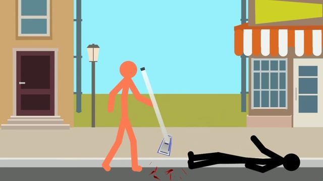 Orange VS Black (Stick Nodes) | With sound effects | Stick Animation Zone смотреть онлайн