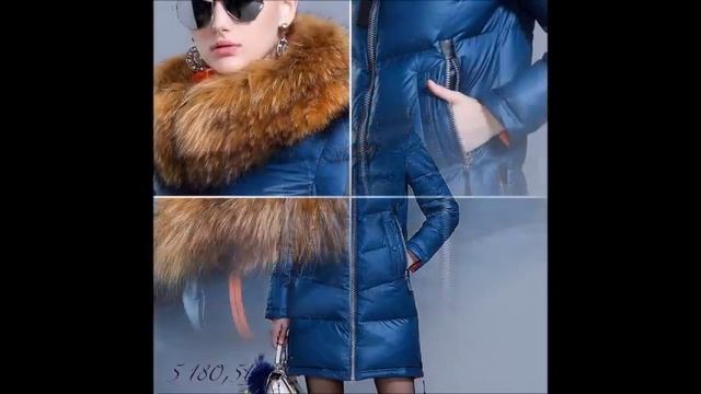 Одежда с Aliexpress - Женская зимняя куртка смотреть онлайн