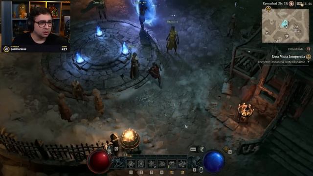 alanzoka jogando Diablo IV - #8 смотреть онлайн