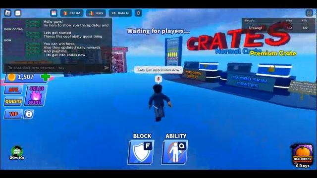 [BLADE BALL NEW UPDATE/CODES] New Blade ball codes and update reveal! смотреть онлайн