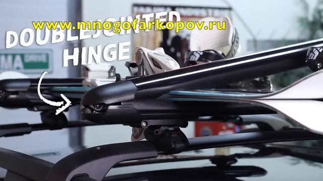 Багажник для лыж и сноубордов Yakima Whispbar FatCat 6 (обзор, установка) смотреть онлайн