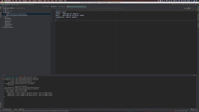 Лена делает блог на github pages #1 смотреть онлайн