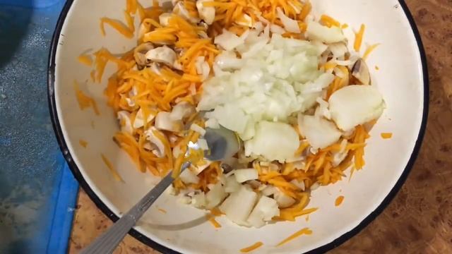 Запеканка из тыквы с грибами.Постный рецепт.Svetlana Müller смотреть онлайн