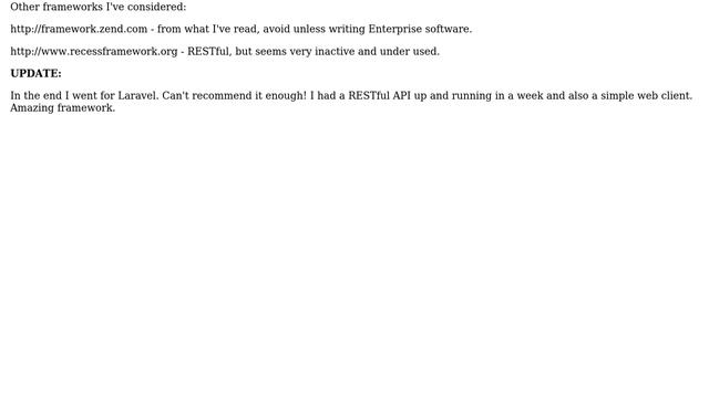 Software Engineering: PHP Framework for RESTful Web Service смотреть онлайн