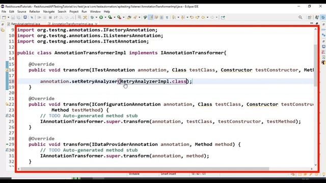 How to ReRun Retry Failed Test Programmatically in Automation Testing Framework | Chapter 16 смотреть онлайн