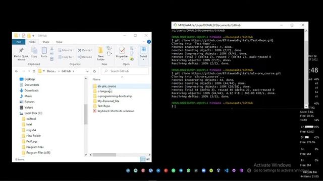 Git and Vs code setup- Work directly from Vs code. смотреть онлайн