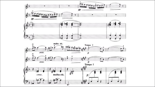 Shostakovitsch, Dmitri 3 Elegy glissando version from 5 Pieces for 2 violins + piano смотреть онлайн