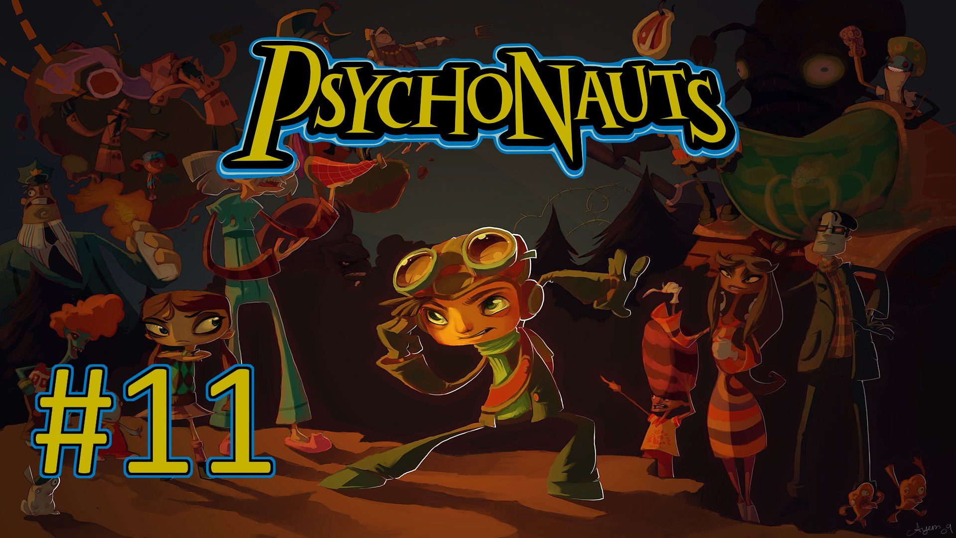 Прохождение Psychonauts - Часть 11. Финал