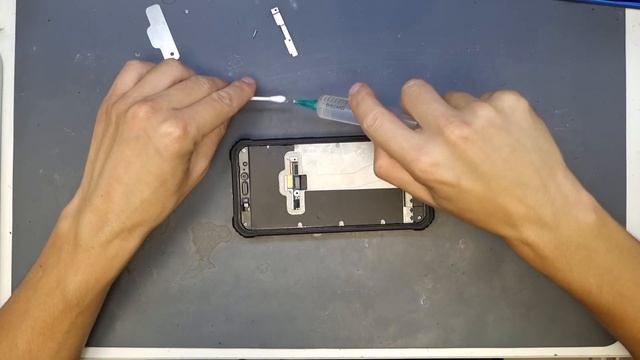 Oukitel WP5 - убили неубиваемый смартфон. Замена дисплея . Display replacement. смотреть онлайн