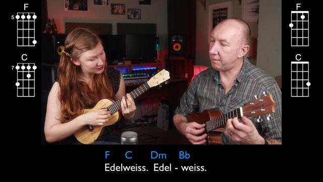 Edelweiss Ukulele Play Along - The Sound of Music смотреть онлайн