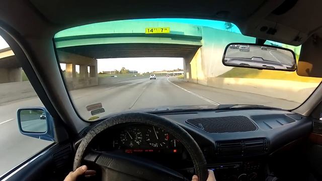 1990 BMW E34 535i - POV Driving