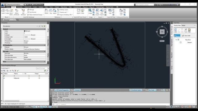 Import LAS into AutoCad смотреть онлайн