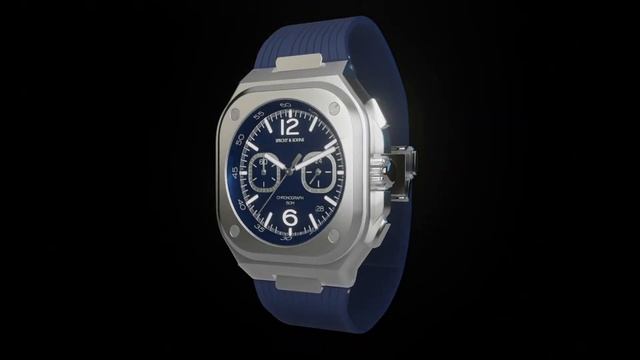 Specht And Sohne Chrono Duo Blue : Bell And Ross BR-05 Homage смотреть онлайн