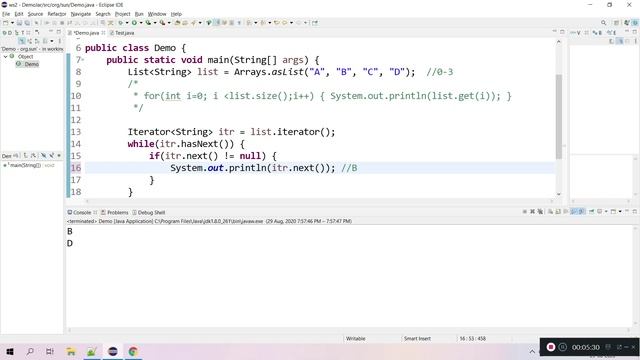 Can we do reverse traverse using enhanced for loop? | Java Basics| Core Java Interview questions смотреть онлайн