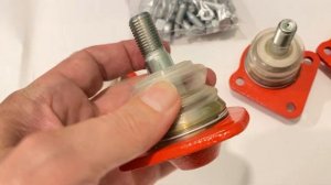 Комплект опор шаровых Нива 21214М с 27-07-2009 до 2016 г.в с крепежом. Серия "Спорт"