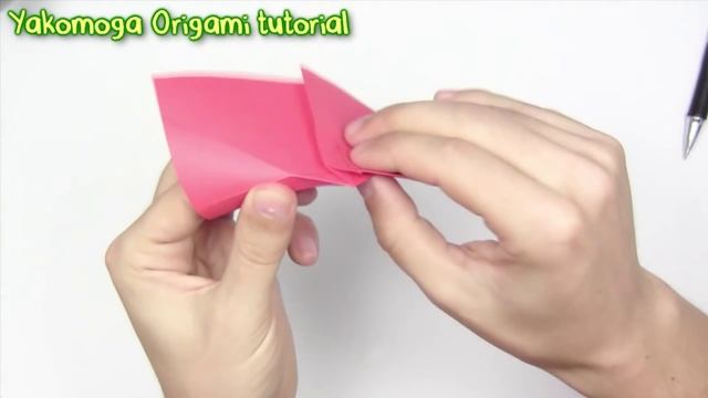 Origami ROSE EASY Origami - Yakomoga EASY Origami Tutorial