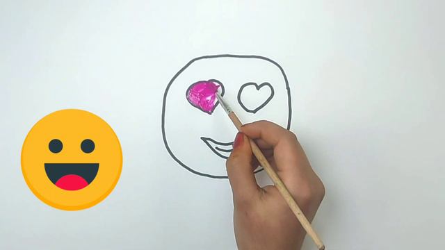 Bolalar uchun tabassum SMILE chizish / Draw a smile smiley picture for kids смотреть онлайн
