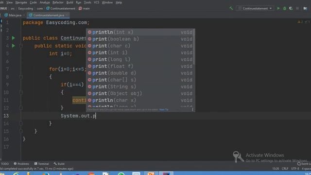 Continue Statement in Java | Lecture13 смотреть онлайн