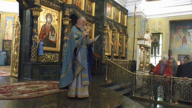 Слово митрофорного протоиерея Николая Малеты на празднике Сретения Господня 15.02.23 смотреть онлайн