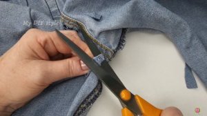 НОВИНКА Уникальный ремонт джинсов невидимой строчкой Как заделать дырку на джинсах