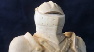 История одного рыцаря из дерева  ( резьба по дереву)