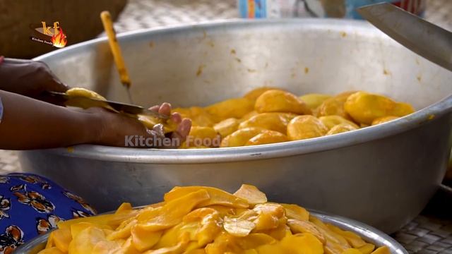 Wow! Cooking 500KG Mango Fruit - Full Manual Traditional Dried Jam Mango With Jackfruit and Coconut смотреть онлайн