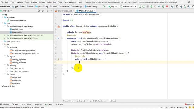 6 Handling Button Click Event смотреть онлайн