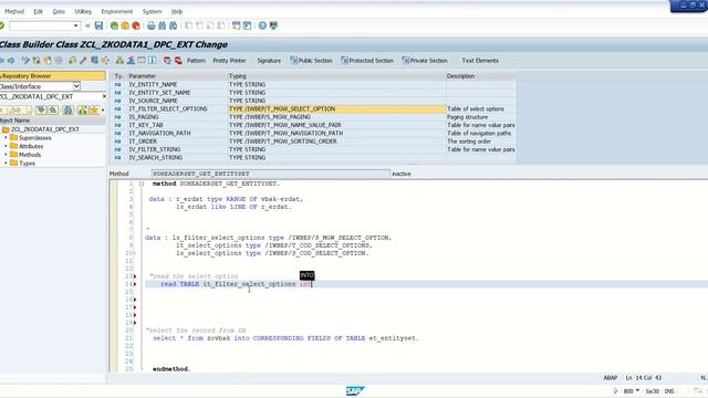 Sap Odata $Filter Select Options