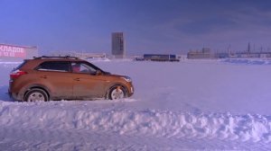 Тест браслетов противоскольжения TPlus в реальных условиях на переднем приводе.