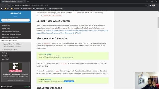 Python GUI Automation 13 - How to take screenshot using Python | Hindi смотреть онлайн