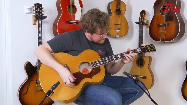 Gibson 1952 J185 Antique Natural played by Milo Groenhuijzen | Demo @ The Fellowship of Acoustics смотреть онлайн