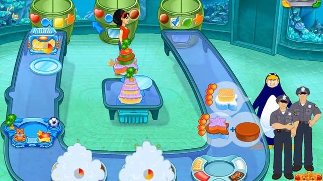 Cake Mania 2: Jill's Next Adventure - Underwater Dreams - March смотреть онлайн
