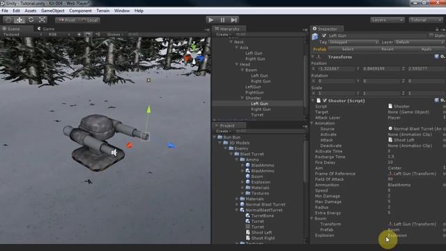 Tutorial on Building a Blast Turret using Turrets or Sentry Guns for Unity смотреть онлайн