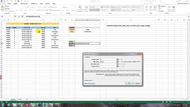 การใช้งานฟังก์ชั่น VLOOKUP ข้าม Sheet ค้นหาข้อมูล Microsoft Excel смотреть онлайн