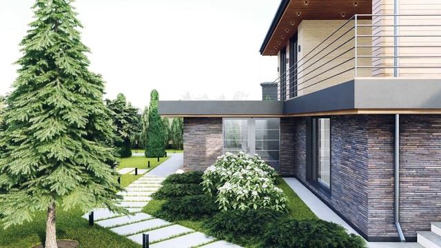 Проект дома и ландшафта смотреть онлайн