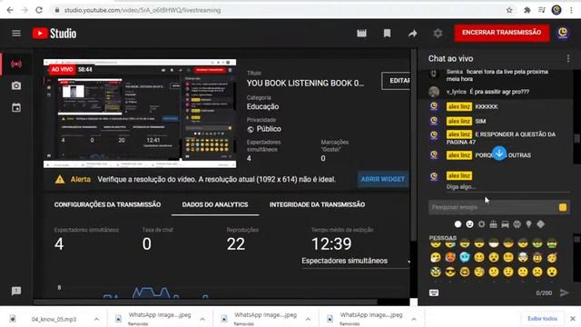 YOU BOOK LISTENING BOOK 04 - CHAPTER 05= PAGHES смотреть онлайн