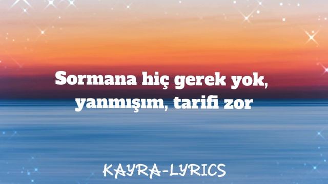 Simge - Aşkın Olayım (Lyrics)
