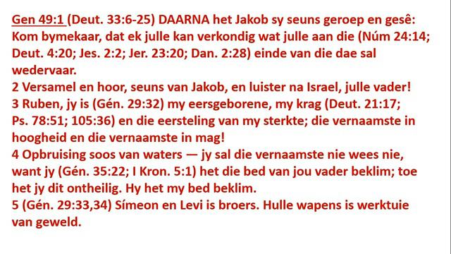 Week 12 #Skrifgedeelte genoem Vayechi wat beteken "en hy het gelewe" смотреть онлайн