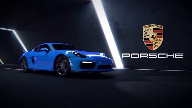 Porsche GT4 Car Animation Test [Blender Cycles] смотреть онлайн