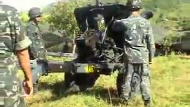 OTO-Melara Pack howitzer test firing смотреть онлайн
