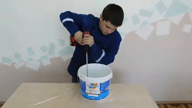 УО "Пинский лицей строителей"/К открытому уроку/Мастер-класс изготовления жидких обоев смотреть онлайн