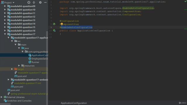 17. What does enableautoconfiguration do смотреть онлайн