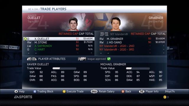 NHL 15 GM Mode Commentary | Ottawa Senators Ep. 25 | A Trade? смотреть онлайн