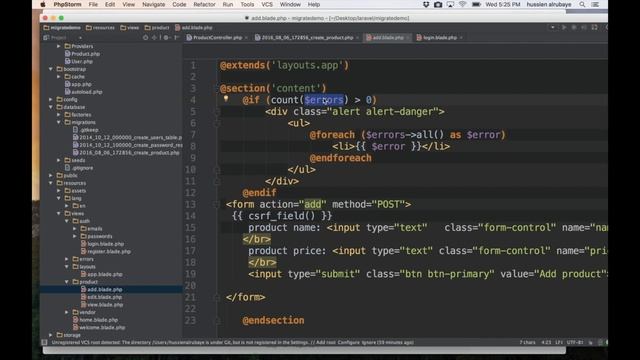 14- Laravel || Validation ||التحقق من البيانات смотреть онлайн