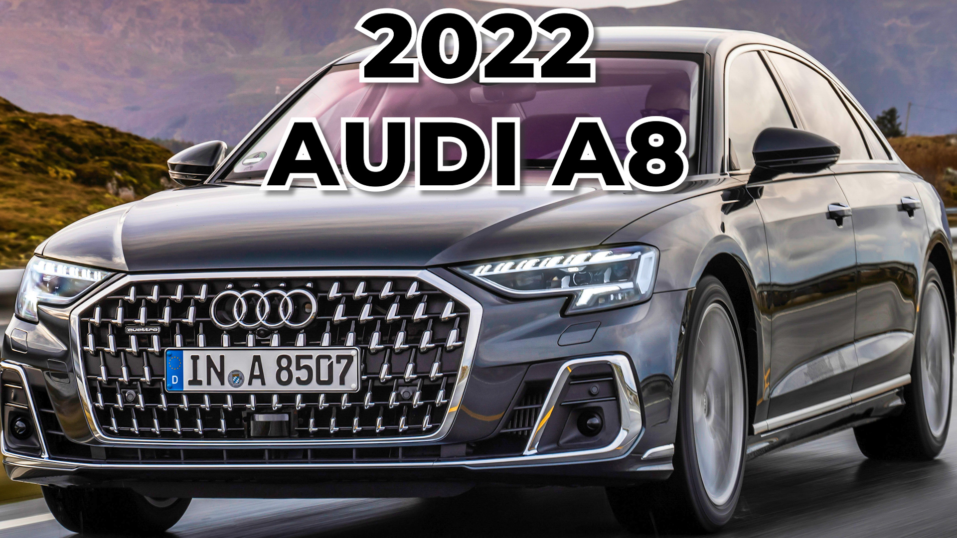 Audi A8L 2022 - Интерьер, Экстерьер и Вождение! смотреть онлайн