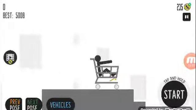 Делаю баг в Turbo Stickman Destruction. смотреть онлайн
