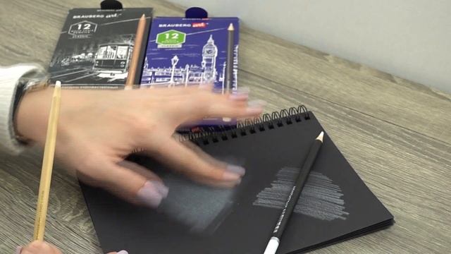 Карандаши белые классические и меловые Brauberg Art смотреть онлайн